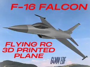 F-16 falcon R/C Jet Fighter – 64mm EDF
