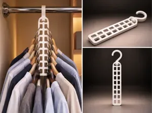 Rotating 16-Hanger Space Saver - Closet Organizer