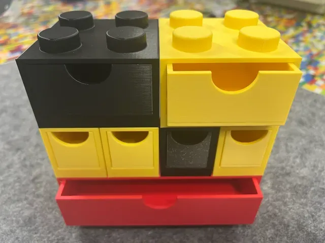 2x2 stackable brick drawer — Image 7 of 7