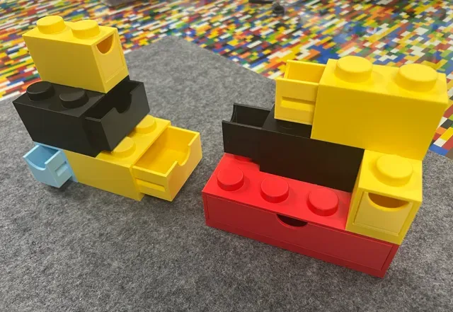 2x2 stackable brick drawer — Image 2 of 7