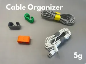 Cable Organizer | Cable Clip | Travel Accessory