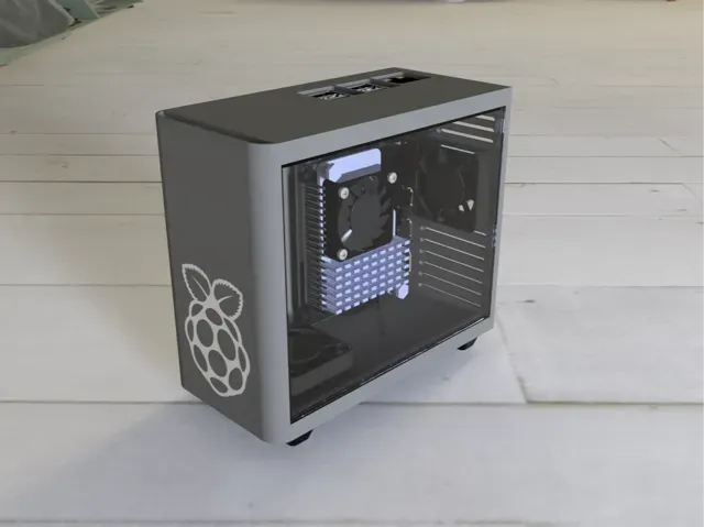 Cooler Master MasterBox NR200P - Pi Case!