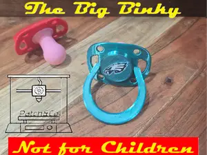 Philadelphia Eagles Big Binky Pacifier