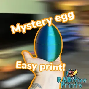 Mystery Easter Egg For Minis or Dragons Easy Print