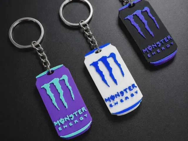 portachiavi monster energy fast print apri lattine