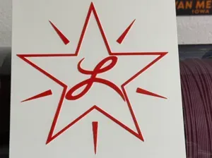 Lucero Star - HueForge Wall Plaque | Fan Art