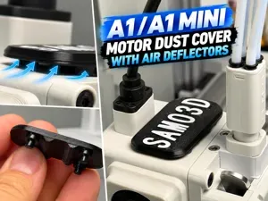 A1 / A1 Mini – Motor Dust Cover & Air Deflector
