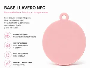 BASE LLAVERO NFC