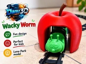 Wacky Worm - Apple Tunnel - Train set - no AMS
