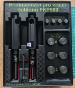 Gridfinity 5x4x8U box for set IGM FKP900Set