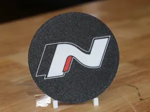 Hyundai i30N Performance Series Logo Round Coaster