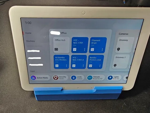 Desk Stand for the Amazon Echo Hub