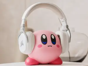 Soporte para auriculares de diadema de Kirby