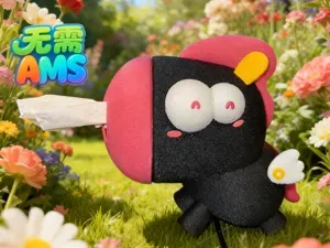 纸巾盒,抽的越猛赚的越多!!!马年存钱罐个人原创禁止商用(无需AMS)