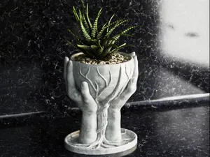 Hands Flower Pot