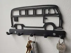 VW Bulli Schlüsselbrett (2-teilig)