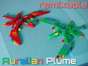 Aurelian Plume - Dragon Model Kit