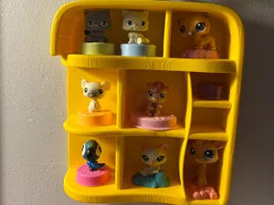 LPS playset inspired shelf