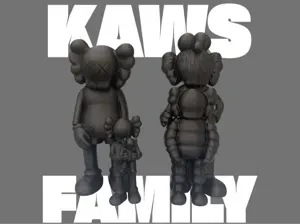 Kaws Family - Easy Fast Print