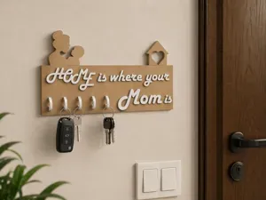 Home is Where Your Mom Is – Decorative Key Holder