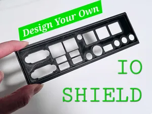 Design Your Own IO Shield | Motherboard Backplate
