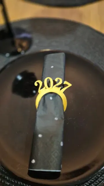 Napkin Ring 2027 new year — Image 5 of 7