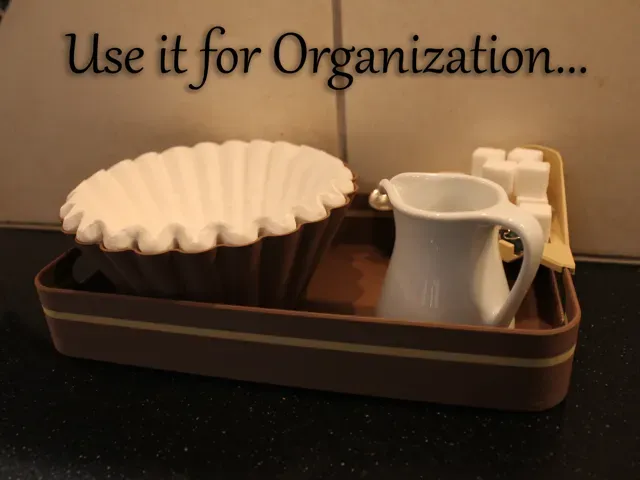 Coffee Station with Accessories - Fully 3D Printed — Фото 2 из 7