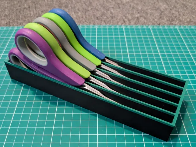 Scissor Holder Drawer Organizer - 1 to 10 Slots