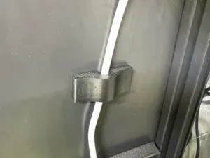Magnetic cable clip for 10x3 magnets