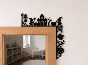 Halloween Türrahmen Deko | Spooky Door Corner