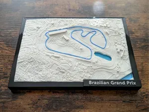 Interlagos 3D Miniature (Brazilian Grand Prix)