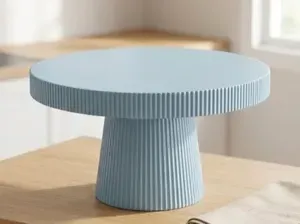 CELESTE - Elegant Fluted Cake Stand
