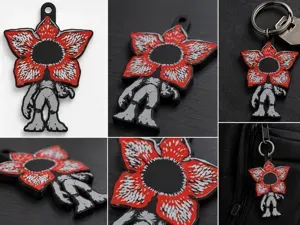 Halloween 2026 Demogorgon Keychain | 4-Color