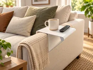 Parametric Couch Arm Side Table | Custom Sofa Tray