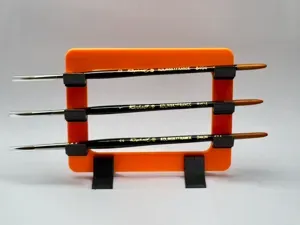 Paint Brush Angled Holder | Stand | Dryer rev. 2