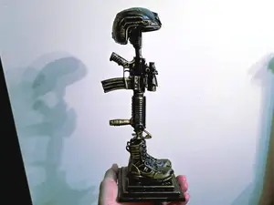 Fallen Soldier Memorial BF Cross