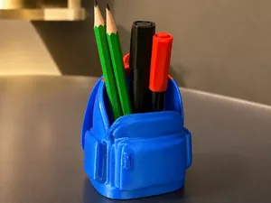 School Backpack Pen Holder