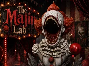LIFE-SIZE IT PENNYWISE THE CLOWN HORROR KING