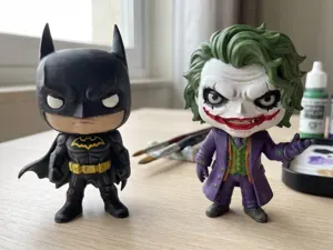 Batman & Joker Duo: Funko Pop Style Set