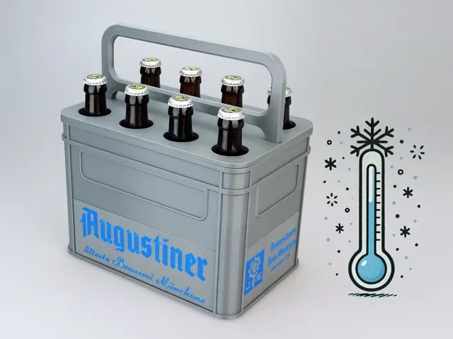 Augustiner 0,33l / 8-er Kühlbox Bierträger Design — Image 4 of 5