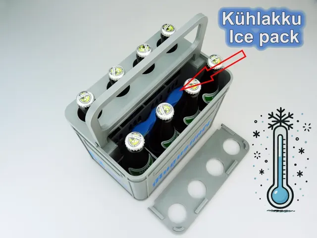 Augustiner 0,33l / 8-er Kühlbox Bierträger Design — Image 5 of 5