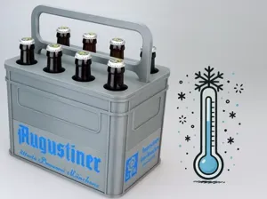 Augustiner 0,33l / 8-er Kühlbox Bierträger Design