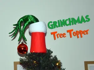 Grinchmas Tree Topper