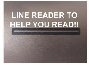 Line Reader for Books