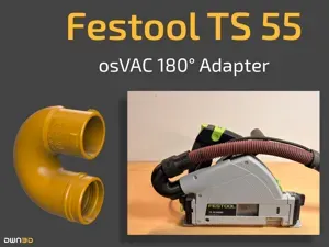 180° osVAC Adapter für Festool TS55 Kreissäge