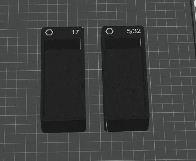 Parametrischer Steckschlüssel Organizer Gridfinity — Фото 15 из 15