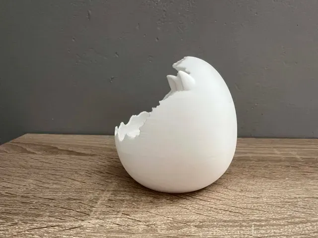 Easter Bunnies in Easter Egg - Decor — Image 3 of 6