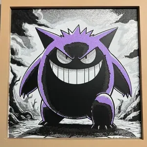 Gengar - Pokemon - HueForge