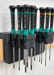Wera 6 pcs Micro Screwdriver Holder - French Cleat