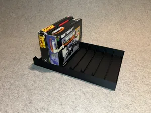 Display stand holder for N64 SNES Nintendo games
